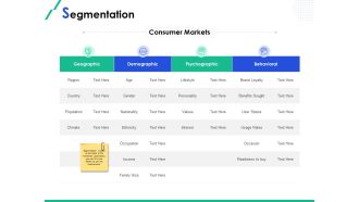 Market Segmentation Segmentation Ppt Show Icons PDF