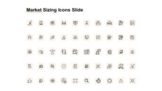 Market Sizing Icons Slide Ppt Icon Topics PDF