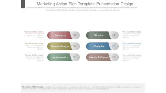 Marketing Action Plan Template Presentation Design