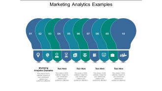 Marketing Analytics Examples Ppt PowerPoint Presentation Show Guide