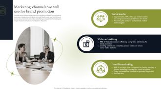 Marketing Channels We Will Use For Brand Promotion Summary PDF