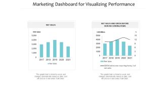 Marketing Dashboard For Visualizing Performance Ppt PowerPoint Presentation Summary Slide Download