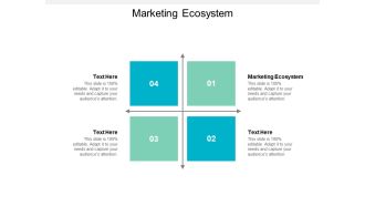 Marketing Ecosystem Ppt PowerPoint Presentation Show Graphics Tutorials Cpb