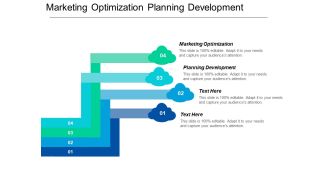 Marketing Optimization Planning Development Ppt PowerPoint Presentation Ideas Layout