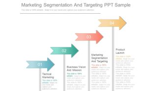 Marketing Segmentation And Targeting Ppt Sample
