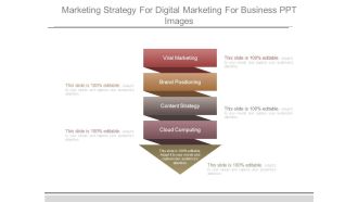 Marketing Strategy For Digital Marketing For Business Ppt Images