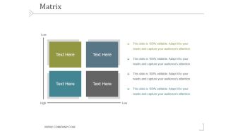 Matrix Ppt PowerPoint Presentation Backgrounds