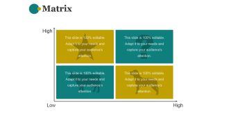 Matrix Ppt PowerPoint Presentation Model Graphics