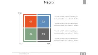 Matrix Ppt PowerPoint Presentation Portfolio Show