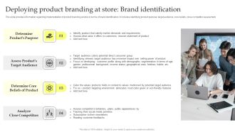 Maximizing Brand Growth With Umbrella Branding Activities Deploying Product Branding At Store Brand Identification Sample PDF
