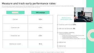 Measure And Track Early Performance Rates Ppt PowerPoint Presentation File Infographic Template PDF