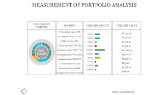 Measurement Of Portfolio Analysis Ppt PowerPoint Presentation Ideas