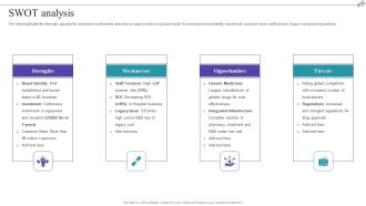 Medical Care Company Overview Swot Analysis Topics PDF