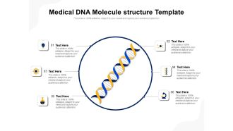 Medical DNA Molecule Structure Template Ppt PowerPoint Presentation Professional Inspiration PDF