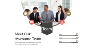 Meet Our Awesome Team Ppt PowerPoint Presentation Styles Graphics Design