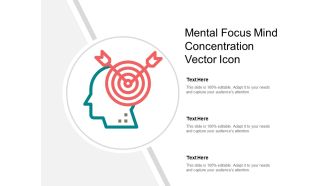 Mental Focus Mind Concentration Vector Icon Ppt PowerPoint Presentation Layouts Display