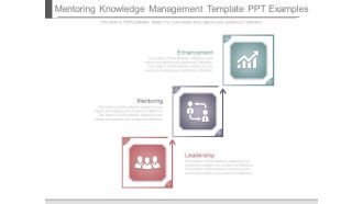 Mentoring Knowledge Management Template Ppt Examples