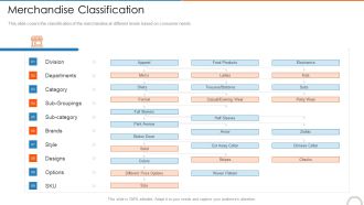 Merchandise Classification Retail Store Positioning Ppt Infographics Influencers PDF