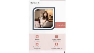 Merchandise Product Development Funding Proposal Contact Us One Pager Sample Example Document