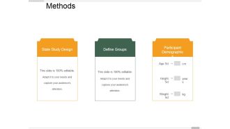 Methods Template 1 Ppt PowerPoint Presentation Outline Images