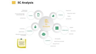 Micro Macro Environment Elements 5C Analysis Ppt Slides Example PDF