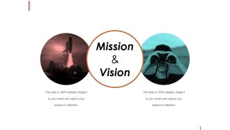 Mission And Vision Ppt PowerPoint Presentation Pictures Background Designs
