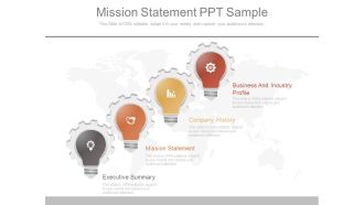 Mission Statement Ppt Sample