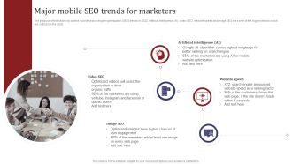 Mobile Search Engine Optimization Plan Major Mobile SEO Trends For Marketers Rules PDF