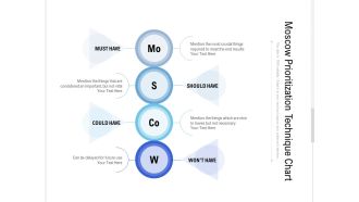 Moscow Prioritization Technique Chart Ppt PowerPoint Presentation File Gallery PDF