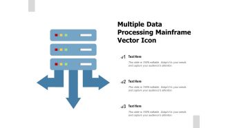 Multiple Data Processing Mainframe Vector Icon Ppt PowerPoint Presentation Styles Picture PDF