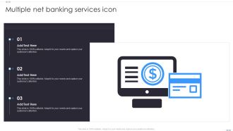 Multiple Net Banking Services Icon Demonstration PDF