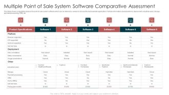 Multiple Point Of Sale System Software Comparative Assessment Download PDF