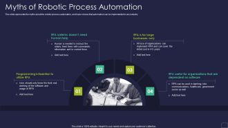Myths Of Robotic Process Automation Robotic Process Automation Technology Guidelines PDF