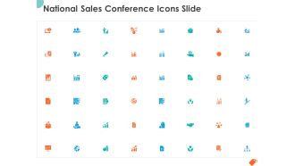 National Sales Conference Icons Slide Ppt PowerPoint Presentation Infographics Slides PDF
