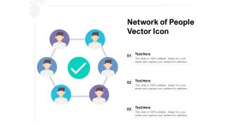 Network Of People Vector Icon Ppt PowerPoint Presentation Gallery Graphics PDF