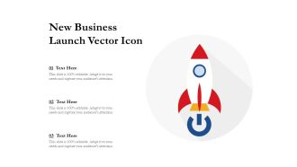 New Business Launch Vector Icon Ppt PowerPoint Presentation File Outline PDF