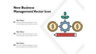 New Business Management Vector Icon Ppt PowerPoint Presentation Gallery Tips PDF