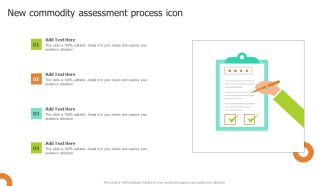 New Commodity Assessment Process Icon Guidelines PDF