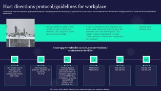 New General Adaption Playbook For Organizations Host Directions Protocol Guidelines For Workplace Download PDF