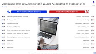 New Product Introduction In Market Addressing Role Of Manager Formats PDF