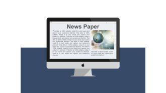 News Paper Ppt PowerPoint Presentation Infographic Template Vector