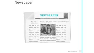Newspaper Ppt PowerPoint Presentation Icon Show