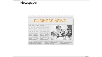 Newspaper Ppt PowerPoint Presentation Model Designs