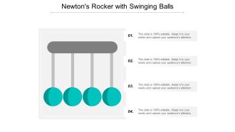 Newtons Rocker With Swinging Balls Ppt Powerpoint Presentation Model Background Designs