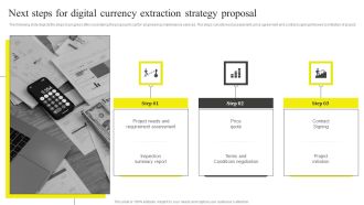 Next Steps For Digital Currency Extraction Strategy Proposal Microsoft PDF