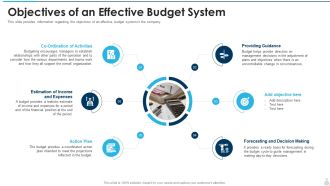 Objectives Of An Effective Budget System Topics PDF