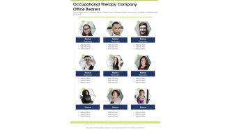 Occupational Therapy Company Office Bearers One Pager Documents