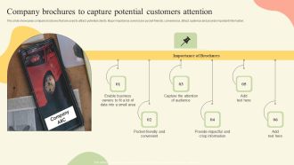 Offline Media Channel Analysis Company Brochures To Capture Potential Slides PDF