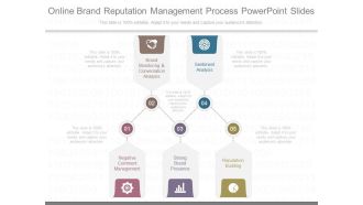 Online Brand Reputation Management Process Powerpoint Slides