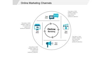 Online Marketing Channels Ppt Powerpoint Presentation Model Show